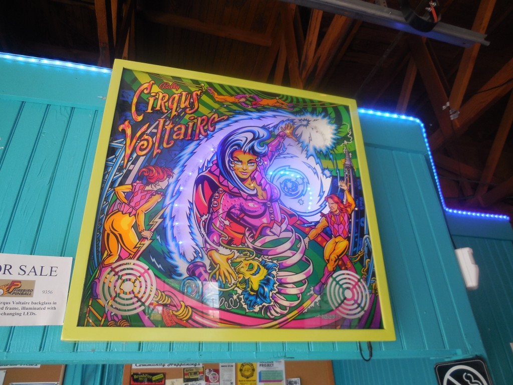 Our Backglass Art is at D&D Pinball! Firebird Pinball Phoenix