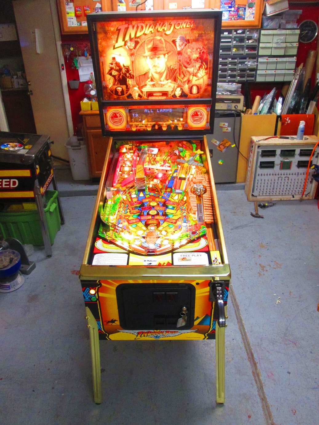 oakland raiders pinball machine