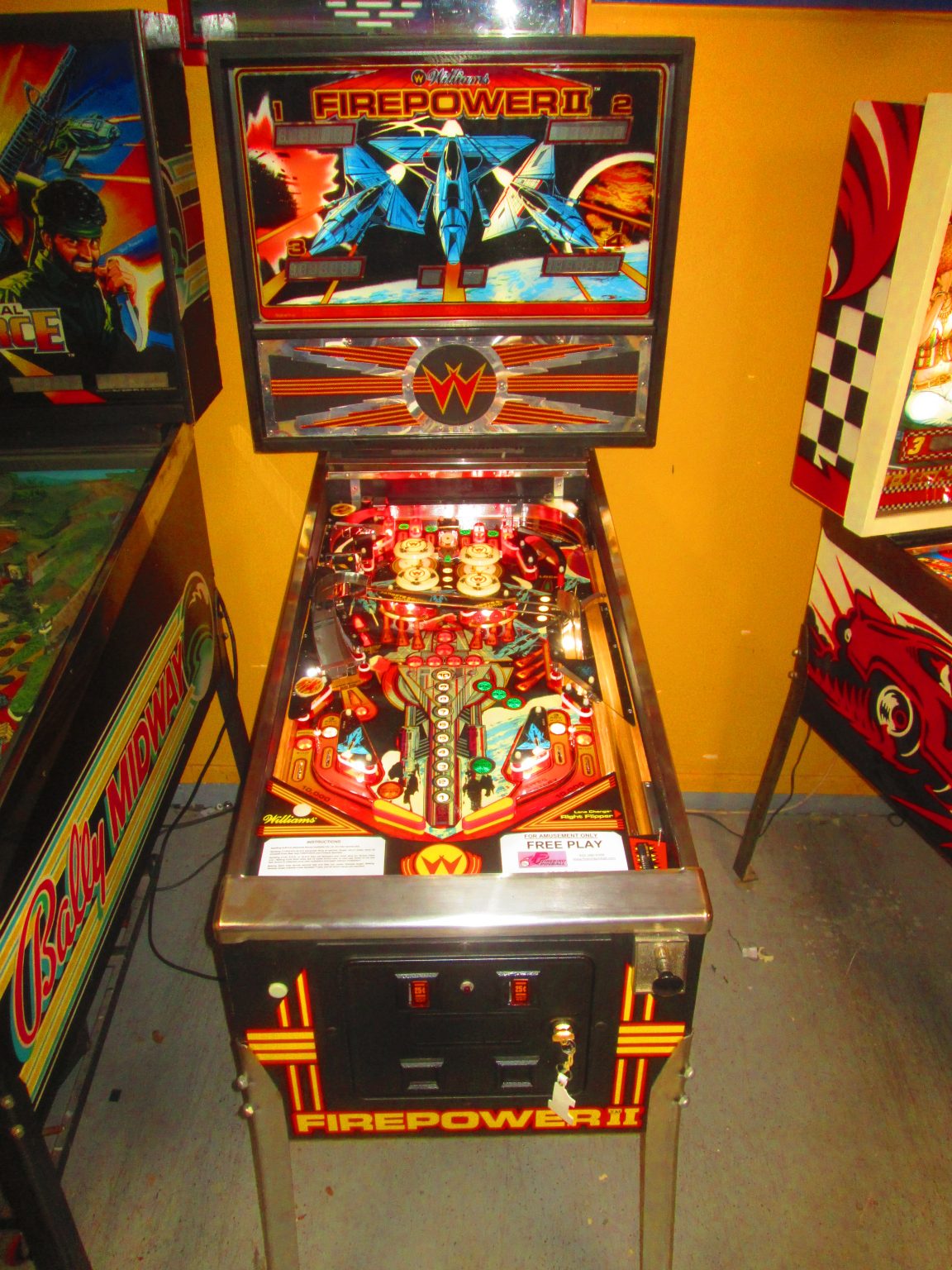 Firepower II Has Taken Off! Firebird Pinball Phoenix Arizona