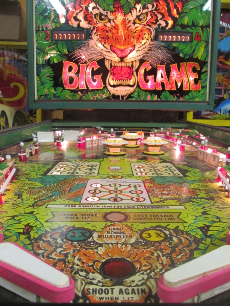 stern big game pinball machine